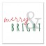 Merry & Bright 16x16 Canvas Wall Art