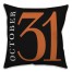 October Thirty First 18x18 Spun Poly Pillow