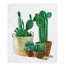 Potted Cactus 50x60 Tapestry
