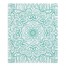 Mint Mandala 50x60 Tapestry
