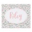 Boho Floral Personalized 50x60 Personalized Tapestry