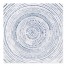 Blue Dotted Abstract Circle 57x57 Tapestry