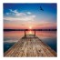 Sunset Dock 57x57 Tapestry
