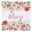 Boho Floral Personalized 57x57 Personalized Tapestry