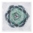 Painted Succulent 57x57 Tapestry