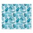 Blue Leaves Print 30x40 Tapestry