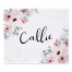 Floral Personalized 30x40 Personalized Tapestry