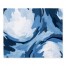 Blue Circles Abstract 50x60 Tapestry