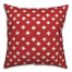 Crosses in Red Pillow
