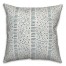 Dots And Dashes in Blue Pillow