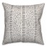 Dots And Dashes in Gray Pillow