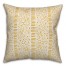 Dots And Dashes in Yellow Pillow
