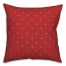 Dots in Red Pillow