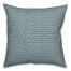 Drawn Aztec in Blue Pillow