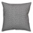 Drawn Aztec in Gray Pillow