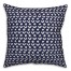 Drawn Flowers in Blue Pillow