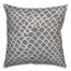 Drawn Scales in Gray Pillow