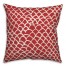 Drawn Scales in Red Pillow