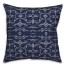 Faded Snakeskin in Blue Pillow