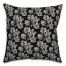 Flowers in Black Pillow