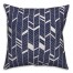 Chevron in Blue Pillow