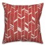 Chevron in Red Pillow