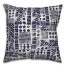 Aztec Stamp in Blue Pillow