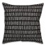 Tallies in Black Pillow
