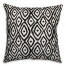 Ikat in Black Pillow