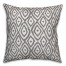 Ikat in Gray Pillow
