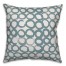 Ink Circles in Blue Pillow
