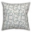 Ink Rings in Blue Pillow