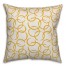 Ink Rings in Yellow Pillow