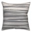 Ink Stripes in Gray Pillow