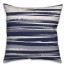 Ink Stripes in Blue Pillow
