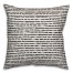 Ink Strokes in Black Pillow