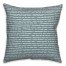 Ink Strokes in Blue Pillow