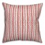 Cross Pattern in Red Pillow