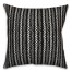 Cross Pattern in Black Pillow