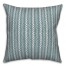 Cross Pattern in Blue Pillow
