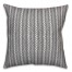 Cross Pattern in Gray Pillow