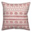 Abstract in Red Pillow