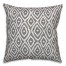 Ikat in Gray Pillow