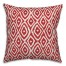 Ikat in Red Pillow