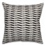 Chevron in Black Pillow