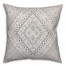 Aztec Diamond in Gray Pillow