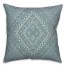 Aztec Diamond in Blue Pillow