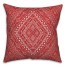 Aztec Diamond in Red Pillow