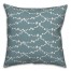 Bubble Web in Blue Pillow