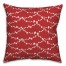 Bubble Web in Red Pillow